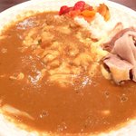 ellie - カレーランチ 500円 のチーズ、豚しゃぶ、ラタトゥイユトッピング