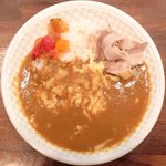 ellie - カレーランチ 500円 のチーズ、豚しゃぶ、ラタトゥイユトッピング