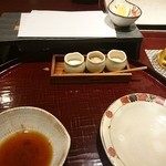 旬彩天 つちや - 天つゆと3種の岩塩