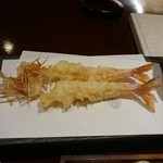 旬彩天 つちや - 車海老の天ぷら