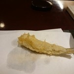 旬彩天 つちや - キスの天ぷら