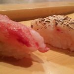 鮨処 竜敏 - 生タラバ タラバ炙り