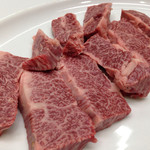 みょうが屋 - ハラミとは思えないほどの旨さ。美しい