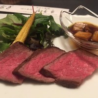 満寿家 - 黒毛和牛のたたき