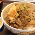 すき家 - 料理写真:すきやき牛丼