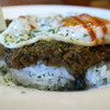ブルー バード - 料理写真:ドライカレー横から