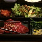 焼肉問屋バンバン - ロース定食