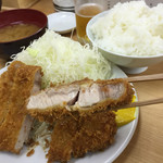 とんかつ 山さき - ロースカツ