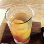 L’AS - ミニトマトのコンポート、バジルジュレ