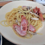 クール ア クール - パスタセット（本日のパスタ・サラダ・パンドリンクのセット）1,200円