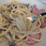 クール ア クール - パスタセット（本日のパスタ・サラダ・パンドリンクのセット）1,200円