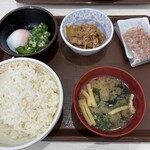 すき家 - 料理写真:牛まぜのっけ定食