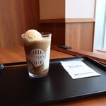 タリーズコーヒー - ドリンク写真:「バニラアフォガートシェイクール」＋「バニラアイスクリーム」