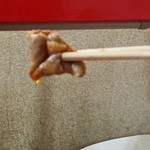 学 - （2015年5月再訪）モツ味噌（200円）のモツ♪酒のつまみだ！