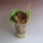 御在所サービスエリア（下り線） いちよし - とんてきスティック　　　　まちなかハイウエイグルメグランプリ受賞