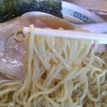 幸めん - 細麺アップ。