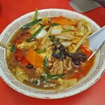 大阪王将 - 料理写真:酸辣湯麺
