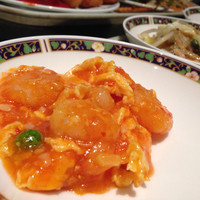 中国料理 芙蓉城 - 海老と卵のチリソース