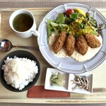 石釜キッチン ブーレ - 料理写真:瀬戸内産カキフライ定食