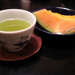 日本料理にわの - 水菓子「メロン」