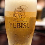 日本料理にわの - エビス生ビール