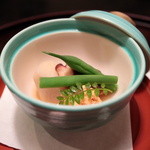 日本料理にわの - 煮物「里芋/蛸/鯛の子/隠元の炊き合わせ」