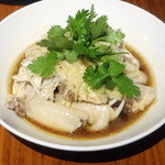 中国菜 膳楽房 - 葱油鶏（蒸し鶏香味ソース）1,600円