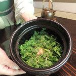 美山荘 - 芹・鱒・蕪・菜の花