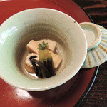 美山荘 - 鰻が入った炊き合わせ