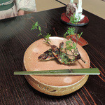 美山荘 - 天魚（あまご）の木の芽焼き