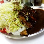 キッチン南海 - カツカレー大盛り