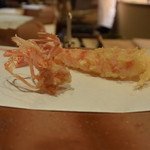 天麩羅　吉祥 - まずは車海老だ～