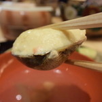 天麩羅　吉祥 - はまぐりのシンジョウ乗せよね