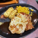 サイゼリヤ - 料理写真:期間限定メニューになったのかな…?チキンステーキ500円