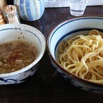 はし本 - つけ麺大盛（税込800円)