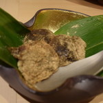 天麩羅　吉祥 - デザートは黒糖餅。プルンプルンで美味しい～♪