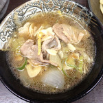 旨辛タンメン 荒木屋 - 冷し醤油スープ