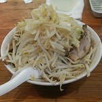 極太濁流ラーメン ら・けいこ - らーめん（野菜増し）♪