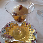 ミクニナゴヤ - エスプレッソのグラニテとメープル風味のアイスクリーム（≧∇≦）