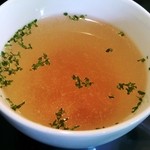 すろーすぺーすcafe - ランチセットＡ（パスタランチ）スープ