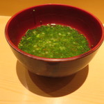 鮨 さいとう - 味噌汁
      