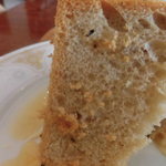 ロンネフェルト ティーハウス松江 - 食べかけですが・・・アップ