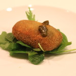 レンゲ - 鮑の肝のクリームコロッケ　(2015/04)