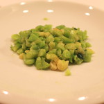 レンゲ - 蚕豆の炒め　(2015/04)