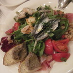 ラ・テンダ・ロッサ - 前菜の盛り合わせ　2015.5