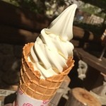 Cafe`gland - 濃厚ソフトクリーム 370円