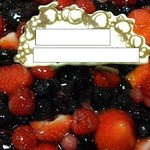 キル フェ ボン - 赤いフルーツのタルトアップ