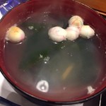 勇ずし - 蛤の吸物