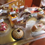 フリュティエ - ケーキのサンプル