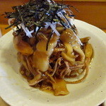 蕎麦揚げのあんかけ